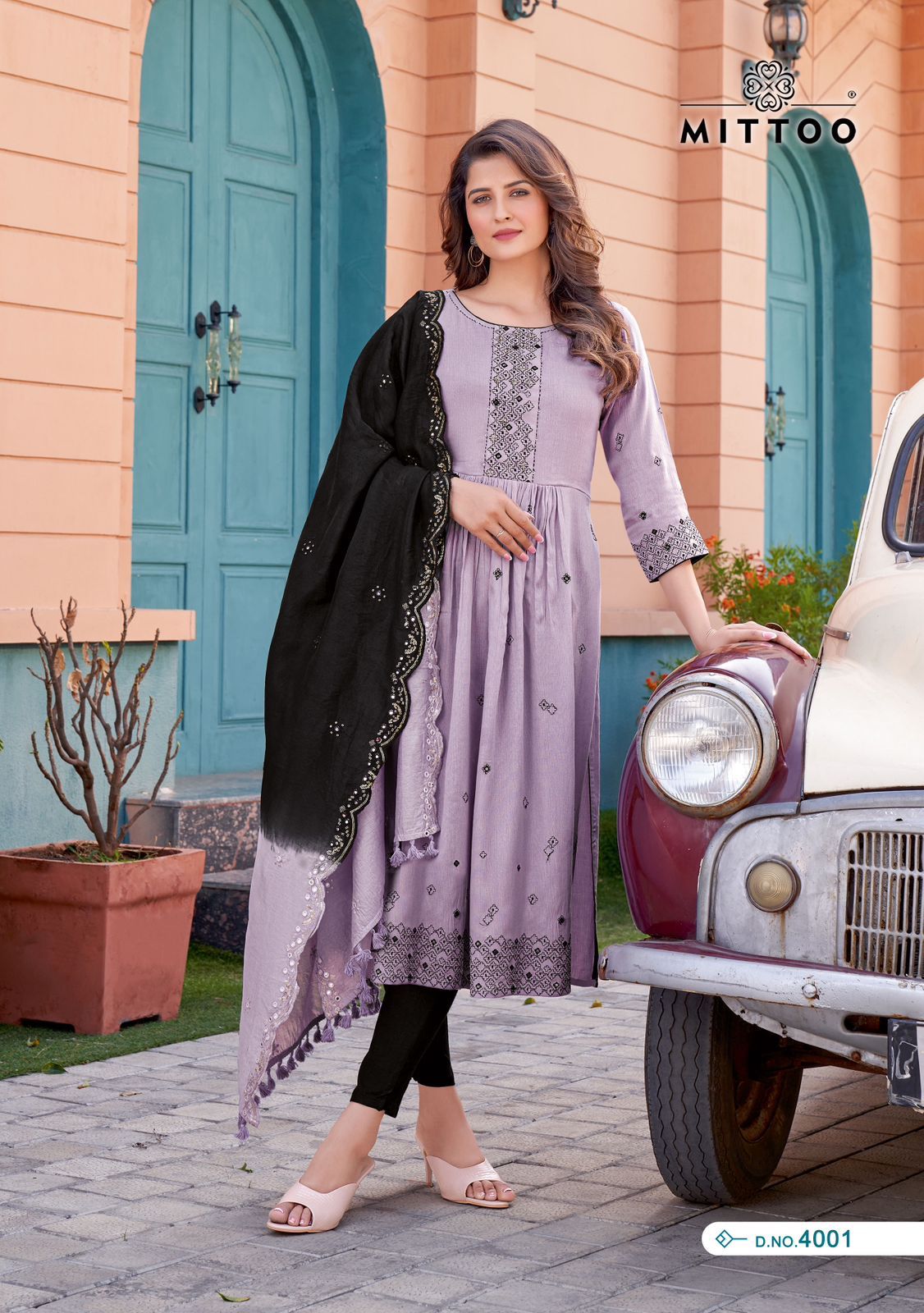 Antra By Mittoo Rayon Designer Kurti With Bottom Dupatta Wholesale Price In Surat
